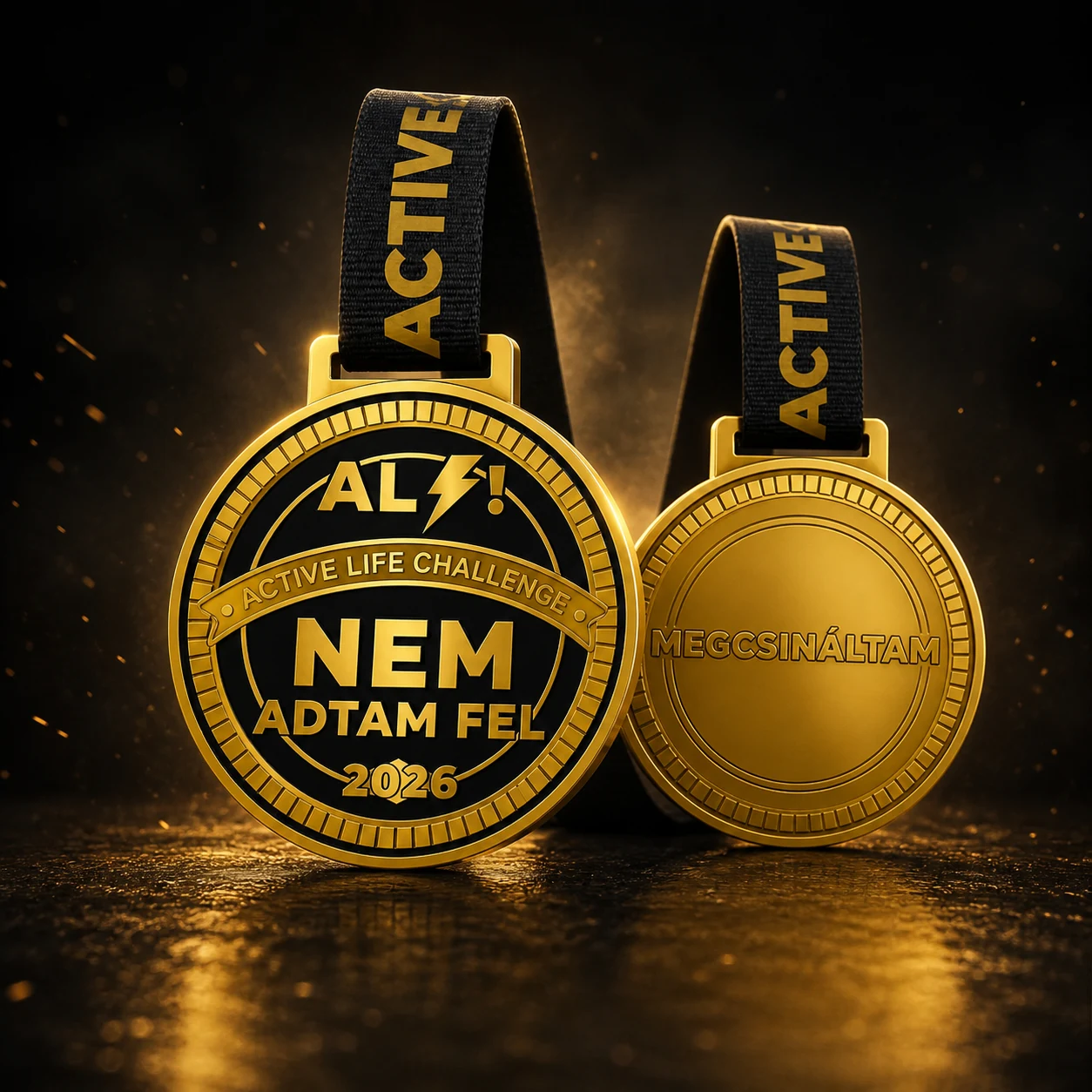Nem adtam fel 2026 Active Life Challenge érem